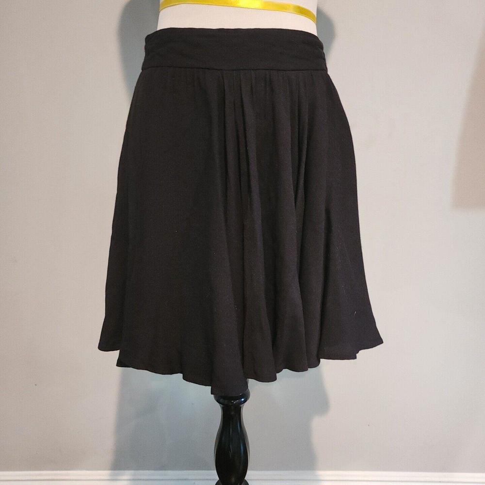 Reiss Women's Midi Skirt UK 14 Black 100% Viscose